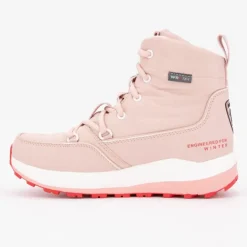 ROSSIGNOL Apres-ski bottines à lacets semelle plateforme podium Mixte ROSE CLAIR New