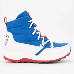 ROSSIGNOL Apres-ski bottines à lacets semelle plateforme podium Mixte BLEU ROI Hot