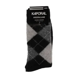 KAPORAL Arsene paire de chaussettes homme jacquard chaleur Homme NOIR Sale