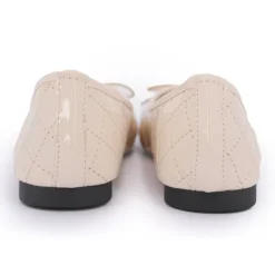 MANOUKIAN Ballerine matelassée Femme BEIGE Hot