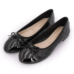 MANOUKIAN Ballerine matelassée Femme NOIR Best