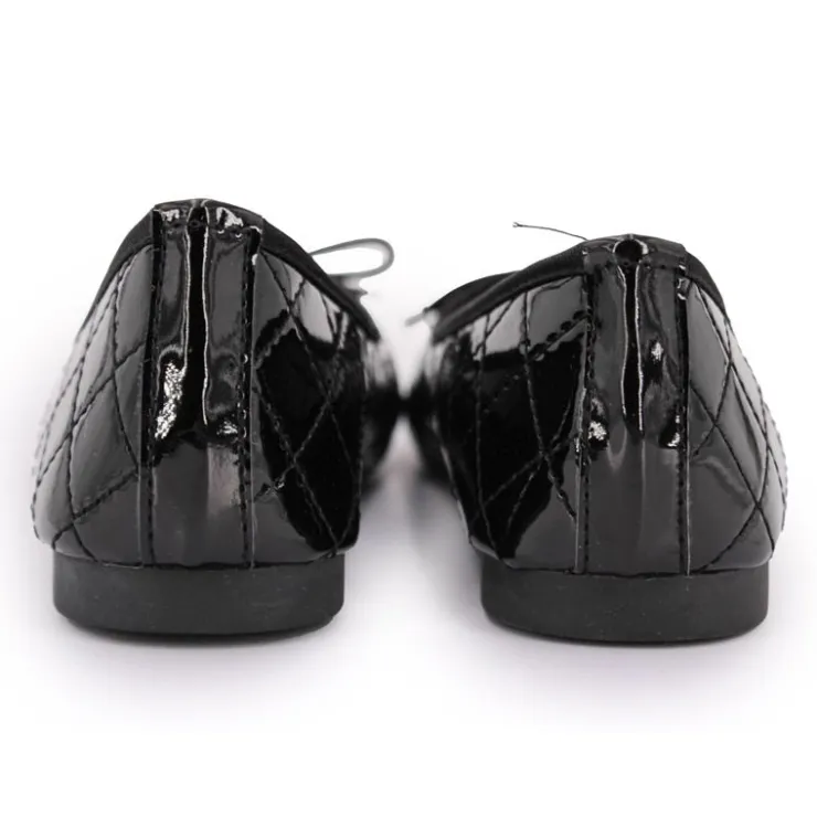 MANOUKIAN Ballerine matelassée Femme NOIR Best