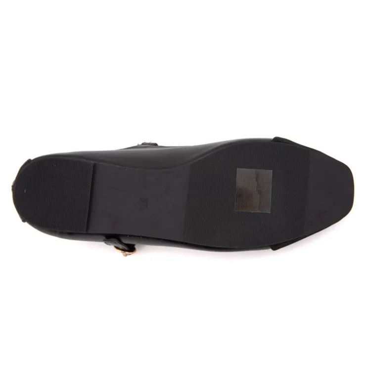 BURTON OF LONDON Ballerines à brides bi matiere kinda Femme MARRON CLAIR New