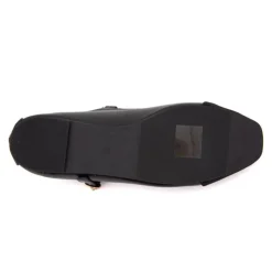 BURTON OF LONDON Ballerines à brides bi matiere kinda Femme OR Clearance