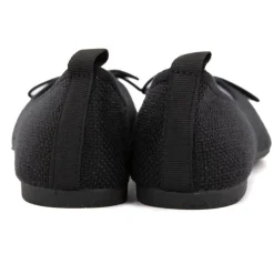 MANOUKIAN Ballerines tissu apolina effet crochet avec noeud Femme NOIR Best