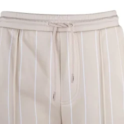 TOMMY HILFIGER Bas de jogging à rayures Homme BEIGE Best