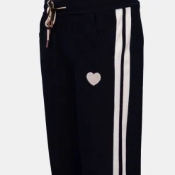 BURTON OF LONDON Bas de jogging avec bandes nelsy avec coeur Femme BLEU FONCE Sale