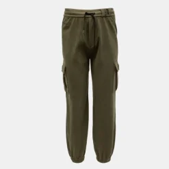 BURTON OF LONDON Bas de jogging cargo regular cotelé scipion Homme KAKI Outlet