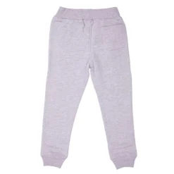 OM Bas de jogging coton gris chiné logo brodé Enfant GRIS CLAIR Best