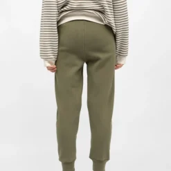 BURTON OF LONDON Bas de jogging elora coupe carotte coton Femme KAKI Online