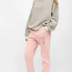 BURTON OF LONDON Bas de jogging elora coupe carotte coton Femme ROSE Outlet