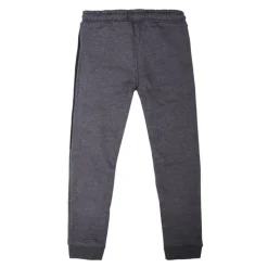 CHEVIGNON Bas de jogging inscription côté brodée coton mélangé Enfant GRIS FONCE