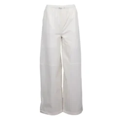 CALVIN KLEIN Bas de jogging léger jambes larges Femme BLANC ECRU Discount