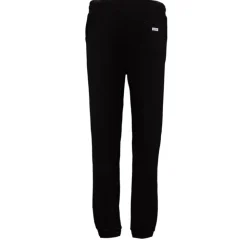 BURTON OF LONDON Bas de jogging nany coeur brodé rouge Femme NOIR
