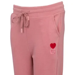 BURTON OF LONDON Bas de jogging nany coeur brodé rouge Femme ROSE Discount