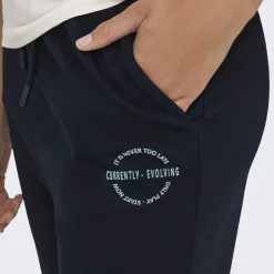 ONLY PLAY Bas de jogging Pica taille haute avec cordon Femme BLEU FONCE