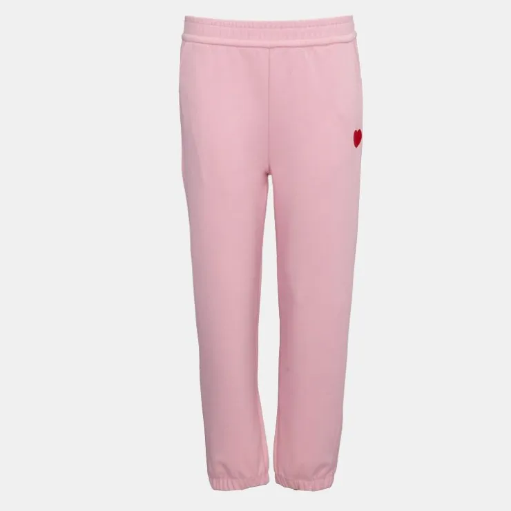 BURTON OF LONDON Bas de jogging ultra doux chanda avec coeur brodé Femme ROSE CLAIR