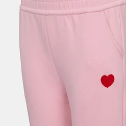 BURTON OF LONDON Bas de jogging ultra doux chanda avec coeur brodé Femme ROSE CLAIR