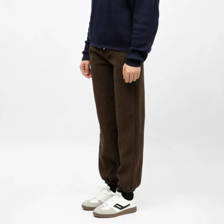 BURTON OF LONDON Bas de jogging velours cotelé leonita Femme MARRON FONCE Hot