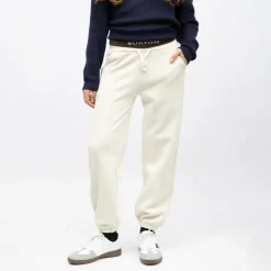 BURTON OF LONDON Bas de jogging velours cotelé leonita Femme BLANC ECRU Discount