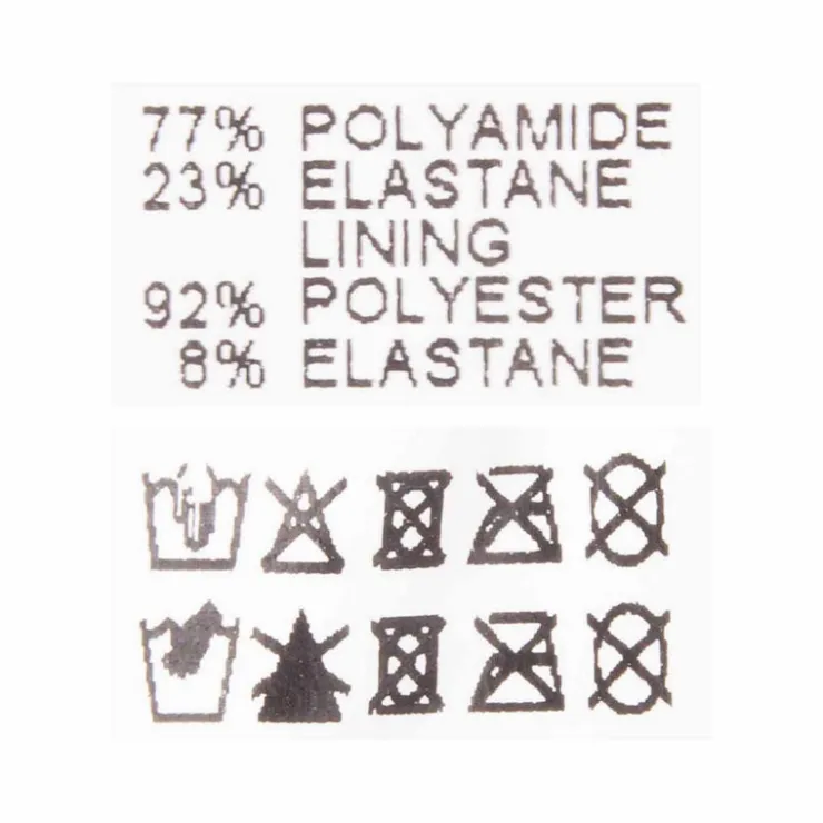 BELCOR Bas de maillot de bain motif feuille Femme NOIR Online