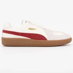 PUMA Basket army trainer cuir Homme BLANC ECRU Discount