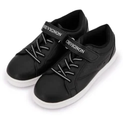 CHEVIGNON Basket Chev à Velcro Enfant NOIR Hot