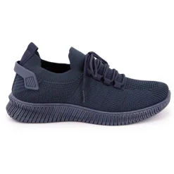NEW ONE Basket en toile lacets Homme BLEU FONCE Clearance