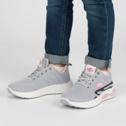 LEE COOPER Basket Motif Fluide T35-40 Enfant GRIS Clearance