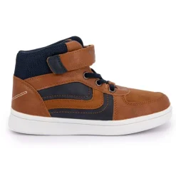 CHEVIGNON Basket Montante à Velcro /Marine Enfant MARRON Best