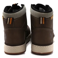 US POLO Basket montante mokka Homme MARRON Best