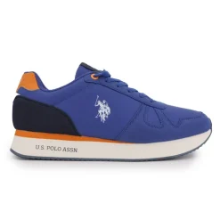 US POLO Basket nobil Homme BLEU ROI Outlet