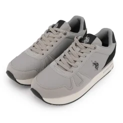 US POLO Basket nobil Homme GRIS CLAIR New