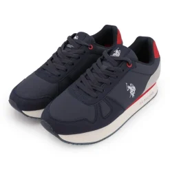 US POLO Basket nobil Homme BLEU FONCE New