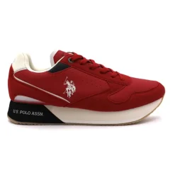 US POLO Basket nobil Homme ROUGE Best