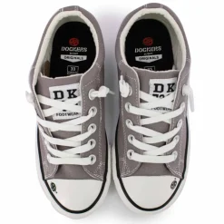 DOCKERS BY GERLI Basket Toile t31-35 Enfant GRIS Hot