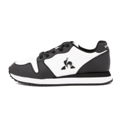LE COQ SPORTIF Baskets à lacets black & white logo 2410691 t39 au 46 Homme NOIR Clearance