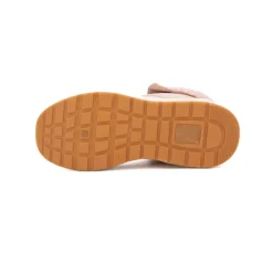 BURTON OF LONDON Baskets à lacets doublure fourrée ysma Femme ROSE CLAIR Outlet