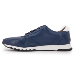 PIERRE CARDIN Baskets à zip à enfiler bleu marine lacets décoratifs Homme BLEU FONCE New