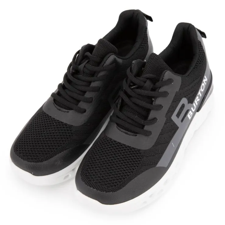 BURTON OF LONDON Baskets almanzo à lacets semelle design Homme NOIR Online