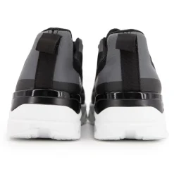 BURTON OF LONDON Baskets almanzo à lacets semelle design Homme NOIR Online