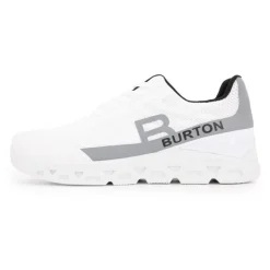 BURTON OF LONDON Baskets almanzo à lacets semelle design Homme BLANC