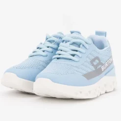 BURTON OF LONDON Baskets arcade à lacets avec semelle épaisse Enfant BLEU CIEL New