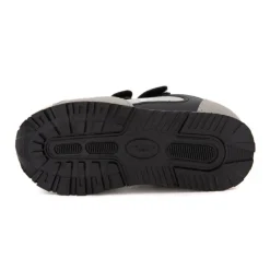 US POLO Baskets avec scratch imprimé logo Enfant GRIS Sale