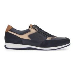 FLUCHOS Baskets avec zip delbuck oceano daniel Homme BLEU FONCE Sale