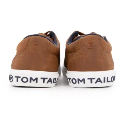 TOM TAILOR Baskets basses avec zip couleur cognac Homme MARRON Discount