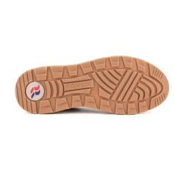 ROMIKA Baskets basses en tissu semelle blanche Homme MARRON Best