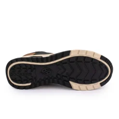 DOCKERS BY GERLI Baskets basses en toile semelle à motif écailles t40/46 Homme NOIR