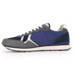 PEPE JEANS Baskets basses suédine mud bro à lacets Homme BLEU FONCE Sale