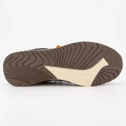 DOCKERS BY GERLI Baskets basses zippées à lacets semelle blanche Homme MARRON Sale